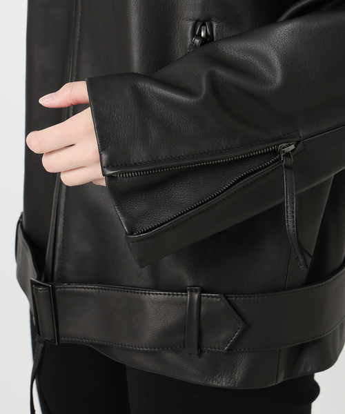 イエナ　ライダースジャケット イエナ ライダースジャケット レザージャケット レディース SIZE 36