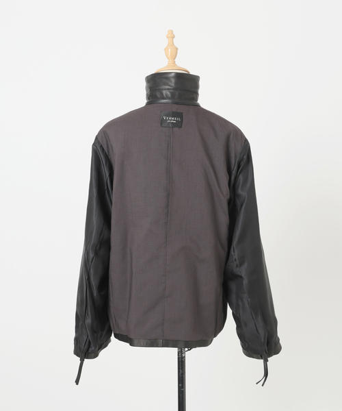 レザージップブルゾン（ライダースジャケット）｜VERMEIL par iena