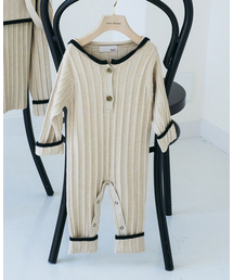 IENA ENFANT(イエナアンファン)の【&PAL/アンドパル】別注セーラーニットロンパース baby(80cm-90cm)(ロンパース)