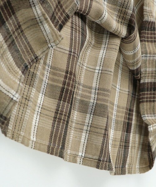 BRANSHES（ブランシェス）の「チェック柄ワンピース（ワンピース・キッズ・レッド/ブラウン・140/150/130/80/100/90/110/120）」の13枚目の写真