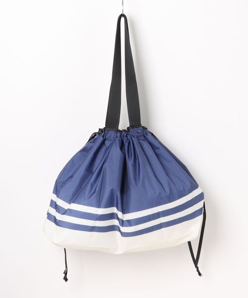 MOOMIN(ムーミン)の「MOOMIN ムーミン レインバッグカバー 2WAY リトルミイ ボーダー(エコバッグ/サブバッグ・レディース・ネイビー/ピンク・FREE)」の9枚目の写真