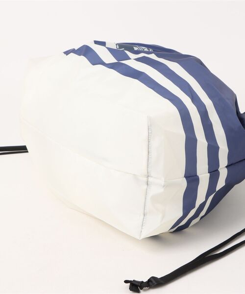 MOOMIN(ムーミン)の「MOOMIN ムーミン レインバッグカバー 2WAY リトルミイ ボーダー(エコバッグ/サブバッグ・レディース・ネイビー/ピンク・FREE)」の10枚目の写真