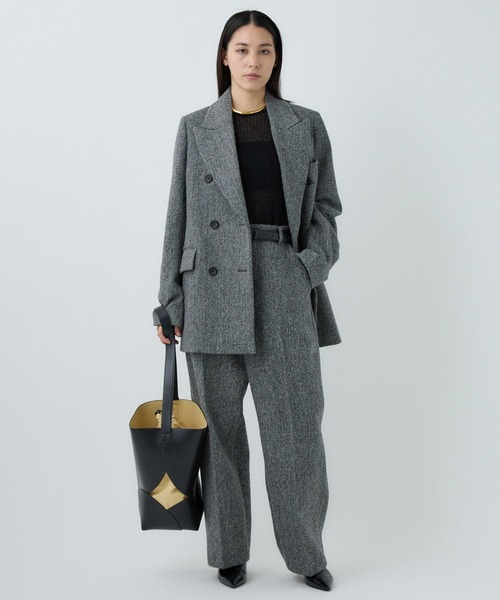 Chaos（カオス）の「Chaos(カオス)/ ハリストラウザーズ ◆セットアップ可◆（スラックス・レディース・グレー系その他/ブラウン系その他・36/38）」の5枚目の写真