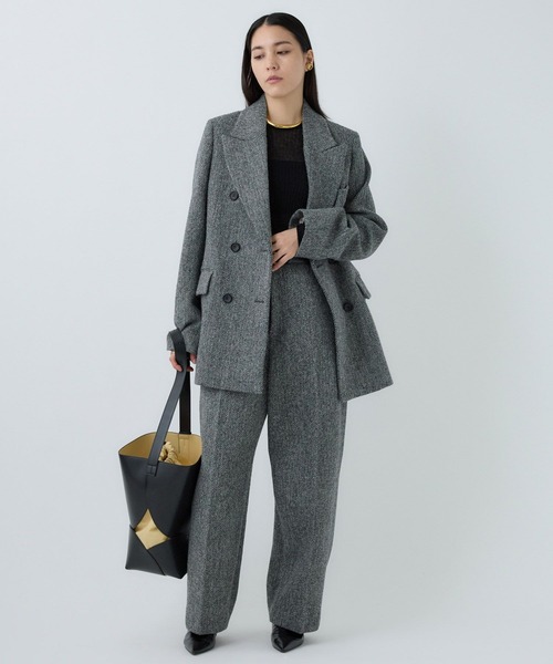 Chaos（カオス）の「Chaos(カオス)/ ハリストラウザーズ ◆セットアップ可◆（スラックス・レディース・グレー系その他/ブラウン系その他・36/38）」の6枚目の写真