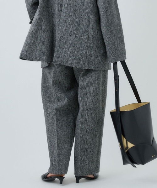 Chaos（カオス）の「Chaos(カオス)/ ハリストラウザーズ ◆セットアップ可◆（スラックス・レディース・グレー系その他/ブラウン系その他・36/38）」の13枚目の写真