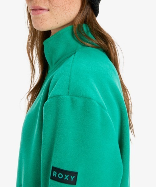 ROXY(ロキシー)の「MOONRISING FLEECE /ロキシーフリーストップス(スウェット・レディース・カーキ/グリーン・SMALL/MEDIUM/LARGE)」の6枚目の写真