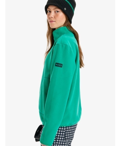 ROXY(ロキシー)の「MOONRISING FLEECE /ロキシーフリーストップス(スウェット・レディース・カーキ/グリーン・SMALL/MEDIUM/LARGE)」の7枚目の写真