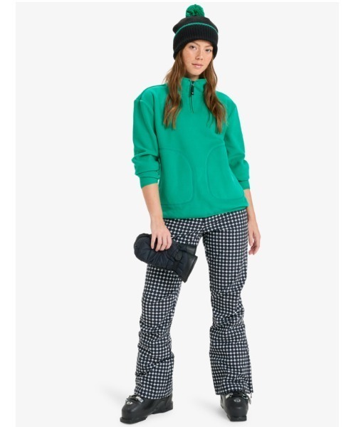 ROXY(ロキシー)の「MOONRISING FLEECE /ロキシーフリーストップス(スウェット・レディース・カーキ/グリーン・SMALL/MEDIUM/LARGE)」の8枚目の写真
