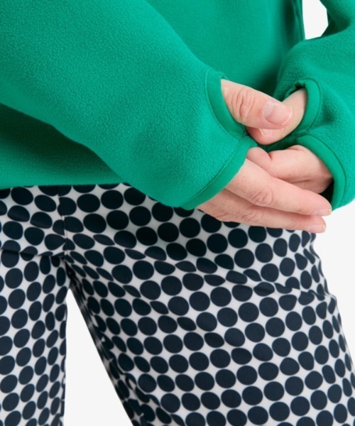 ROXY(ロキシー)の「MOONRISING FLEECE /ロキシーフリーストップス(スウェット・レディース・カーキ/グリーン・SMALL/MEDIUM/LARGE)」の4枚目の写真