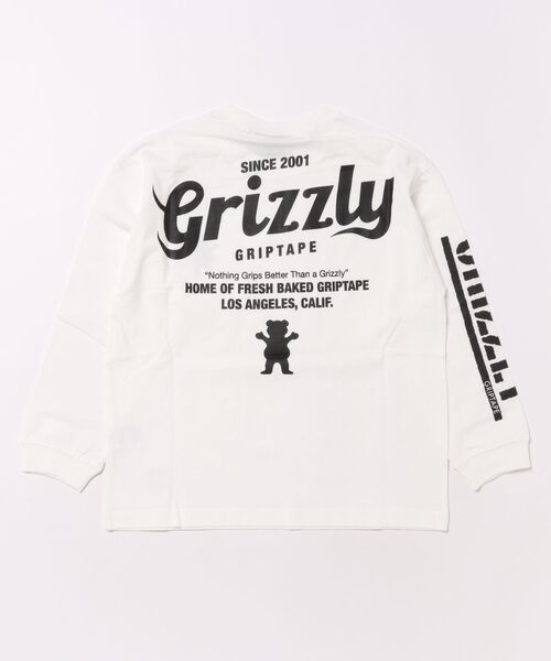 GRIZZLY（グリズリー）の「GRIZZLY/グリズリー キッズ ロンT 75251427（Tシャツ/カットソー・キッズ・ブラック/ホワイト・140cm/130cm/160cm/150cm）」の14枚目の写真