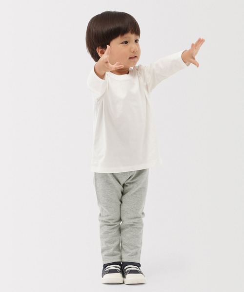 無印良品(ムジルシリョウヒン)の「ベビー おなかすっぽりストレッチ裏フリースパンツ(その他パンツ・キッズ・グレー/チャコールグレー/ブルー/ピンク・80/90/100)」の16枚目の写真