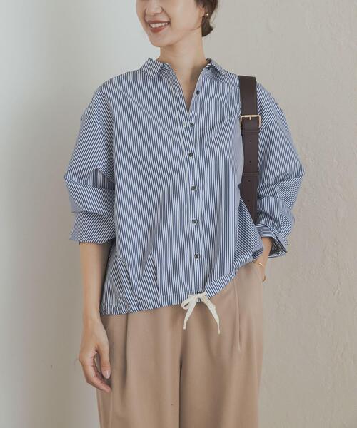 srau様 セール】ストライプドロストシャツ（シャツ/ブラウス）｜URBAN