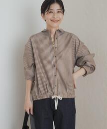 URBAN RESEARCH DOORS | ストライプドロストシャツ(シャツ/ブラウス)