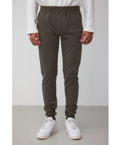 AZUL by moussy(アズールバイマウジー)の「【リピート率No.1】EASY ACTION SLIM JOGGER 2ND イージーアクションスリムジョガー(スウェットパンツ・メンズ・カーキ/杢グレー/ブラック/ライトベージュ・X-SMALL/SMALL/MEDIUM/LARGE/X-LARGE)」の16枚目の写真