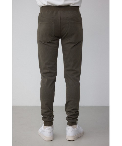 AZUL by moussy(アズールバイマウジー)の「【リピート率No.1】EASY ACTION SLIM JOGGER 2ND イージーアクションスリムジョガー(スウェットパンツ・メンズ・カーキ/杢グレー/ブラック/ライトベージュ・X-SMALL/SMALL/MEDIUM/LARGE/X-LARGE)」の18枚目の写真
