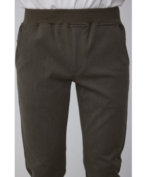 AZUL by moussy(アズールバイマウジー)の「【リピート率No.1】EASY ACTION SLIM JOGGER 2ND イージーアクションスリムジョガー(スウェットパンツ・メンズ・カーキ/杢グレー/ブラック/ライトベージュ・X-SMALL/SMALL/MEDIUM/LARGE/X-LARGE)」の19枚目の写真