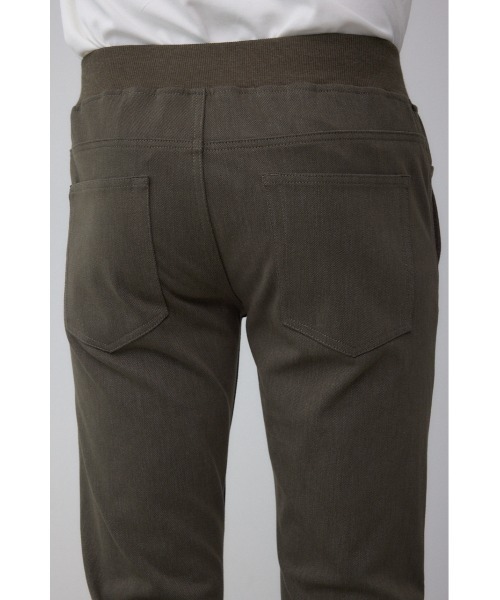 AZUL by moussy(アズールバイマウジー)の「【リピート率No.1】EASY ACTION SLIM JOGGER 2ND イージーアクションスリムジョガー(スウェットパンツ・メンズ・カーキ/杢グレー/ブラック/ライトベージュ・X-SMALL/SMALL/MEDIUM/LARGE/X-LARGE)」の20枚目の写真