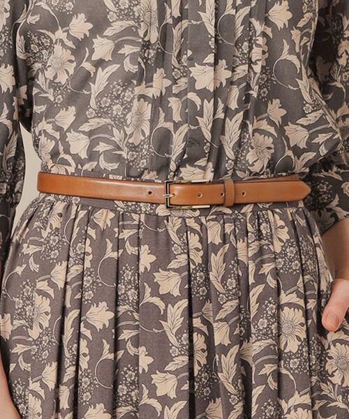 MACKINTOSH LONDON（マッキントッシュ ロンドン）の「オイルレザーアジャストベルト（ベルト・レディース・ブラック/ブラウン系その他4/ブラウン・FREE）」の4枚目の写真