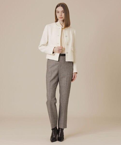 MACKINTOSH LONDON（マッキントッシュ ロンドン）の「オイルレザーアジャストベルト（ベルト・レディース・ブラック/ブラウン系その他4/ブラウン・FREE）」の6枚目の写真