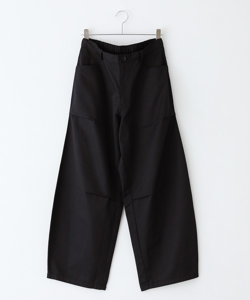 MDR(エムディアール)の「無地バレルレッグパンツ(その他パンツ・メンズ・ブラック・M/L)」の2枚目の写真