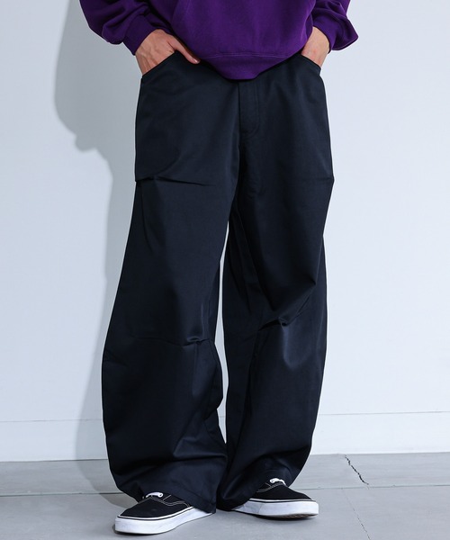 MDR(エムディアール)の「無地バレルレッグパンツ(その他パンツ・メンズ・ブラック・M/L)」の20枚目の写真