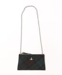 Vivienne Westwood（ヴィヴィアンウエストウッド）の「SMALL FLAT ZIP CLUTCH（クラッチバッグ・レディース）」