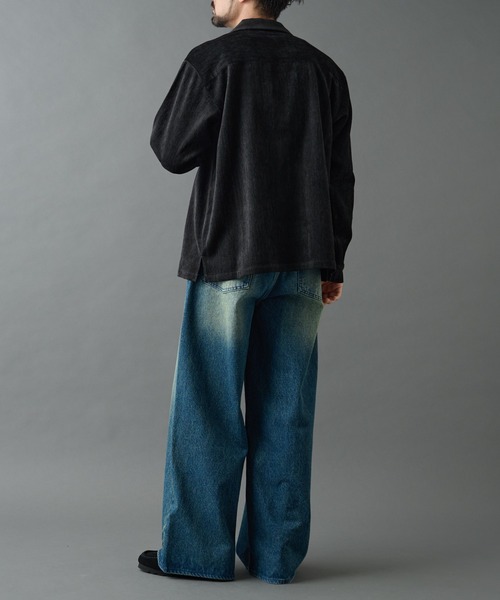 COLONY 2139(コロニートゥーワンスリーナイン)の「フェードモールシャツ(シャツ/ブラウス・メンズ・ブラウン/グレー/ブラック・LARGE/MEDIUM)」の18枚目の写真