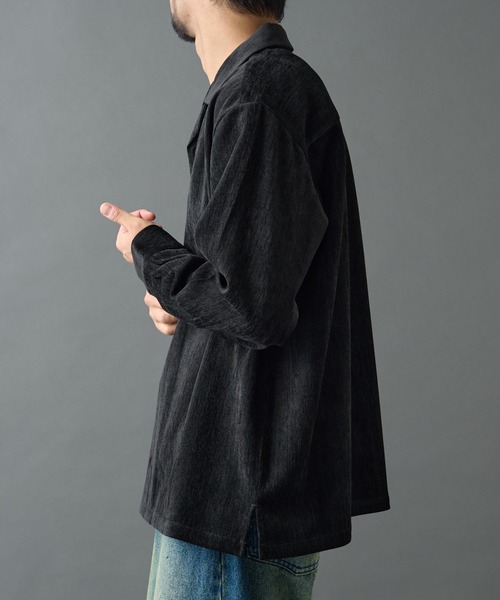 COLONY 2139(コロニートゥーワンスリーナイン)の「フェードモールシャツ(シャツ/ブラウス・メンズ・ブラウン/グレー/ブラック・LARGE/MEDIUM)」の5枚目の写真