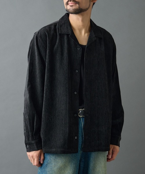 COLONY 2139(コロニートゥーワンスリーナイン)の「フェードモールシャツ(シャツ/ブラウス・メンズ・ブラウン/グレー/ブラック・LARGE/MEDIUM)」の7枚目の写真