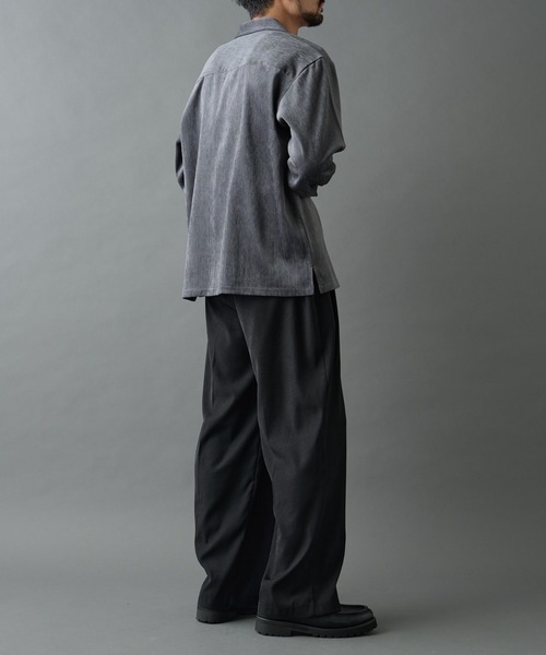 COLONY 2139(コロニートゥーワンスリーナイン)の「フェードモールシャツ(シャツ/ブラウス・メンズ・ブラウン/グレー/ブラック・LARGE/MEDIUM)」の22枚目の写真