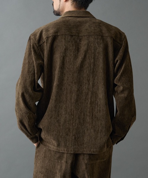 COLONY 2139(コロニートゥーワンスリーナイン)の「フェードモールシャツ(シャツ/ブラウス・メンズ・ブラウン/グレー/ブラック・LARGE/MEDIUM)」の13枚目の写真