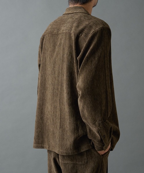 COLONY 2139(コロニートゥーワンスリーナイン)の「フェードモールシャツ(シャツ/ブラウス・メンズ・ブラウン/グレー/ブラック・LARGE/MEDIUM)」の14枚目の写真