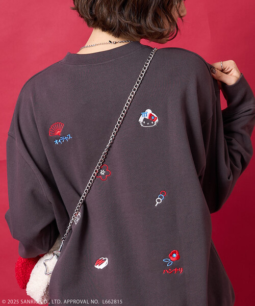 セール】SANRIO/サンリオ はんなり ”HELLO KITTY” スウェット/ハロー
