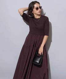 Arpege story ティアードドッキングワンピース ♡Apuweiser-richeティアードドッキングワンピース♡今季新作