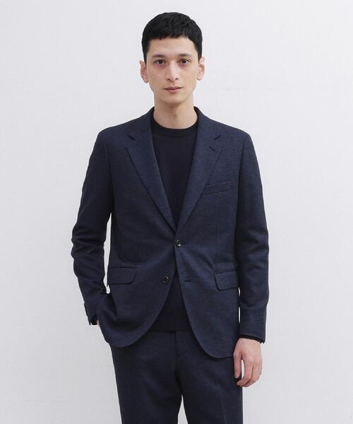 TAKEO KIKUCHI(タケオキクチ)の「【Sサイズ~】尾州織 ピンヘッドムリネ ジャケット(スーツジャケット・メンズ・ネイビー/ブルー系その他/グレー・02/03/04)」の3枚目の写真