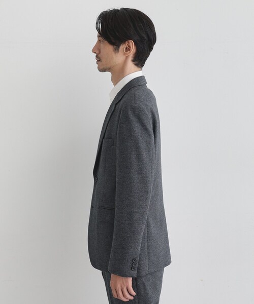 TAKEO KIKUCHI(タケオキクチ)の「【Sサイズ~】尾州織 ピンヘッドムリネ ジャケット(スーツジャケット・メンズ・ネイビー/ブルー系その他/グレー・02/03/04)」の7枚目の写真