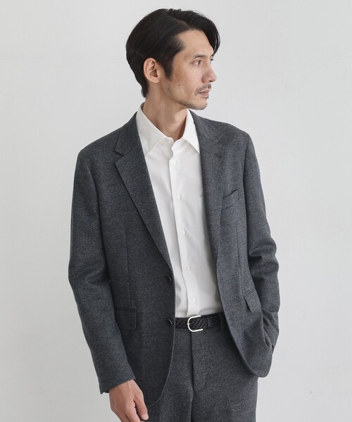 TAKEO KIKUCHI(タケオキクチ)の「【Sサイズ~】尾州織 ピンヘッドムリネ ジャケット(スーツジャケット・メンズ・ネイビー/ブルー系その他/グレー・02/03/04)」の17枚目の写真