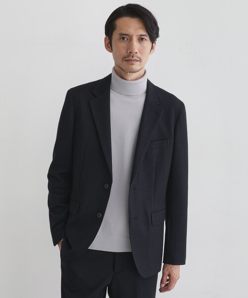 TAKEO KIKUCHI(タケオキクチ)の「【Sサイズ~】尾州織 ピンヘッドムリネ ジャケット(スーツジャケット・メンズ・ネイビー/ブルー系その他/グレー・02/03/04)」の22枚目の写真