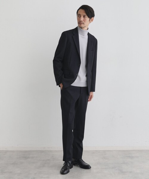 セール】【Sサイズ～】尾州織 ピンヘッドムリネ ジャケット（スーツ