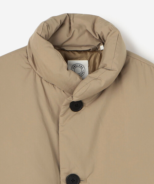 ORCIVAL（オーシバル）の「ORCIVAL | スタンドカラー中綿ブルゾン WOMEN（ブルゾン・レディース・ネイビー/オレンジ/ベージュ/ブラック・1）」の7枚目の写真