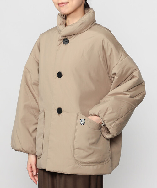 ORCIVAL スタンドカラー中綿ブルゾン ブラック サイズ1 ORCIVAL オーシバル スタンドカラー中綿ブルゾン｜BORN FREE ONLINE SHOP