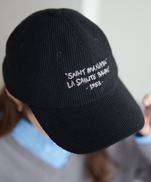 DISCOAT（ディスコート）の「【ユニセックス】コーデュロイスーベニアキャップ（キャップ・レディース・アイボリー/ブラック/ブラウン/ベージュ・FREE）」の13枚目の写真