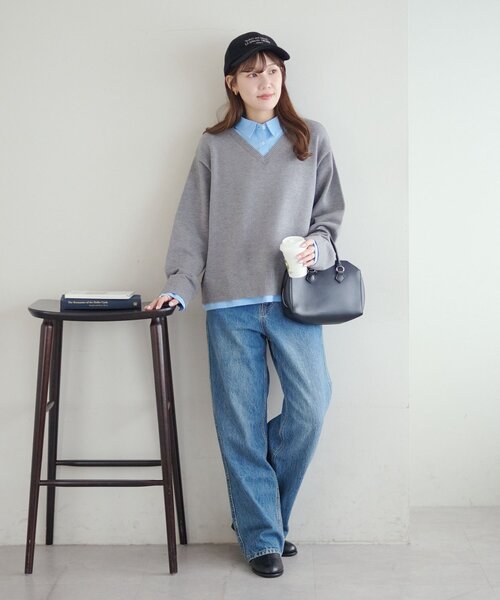 DISCOAT（ディスコート）の「【ユニセックス】コーデュロイスーベニアキャップ（キャップ・レディース・アイボリー/ブラック/ブラウン/ベージュ・FREE）」の18枚目の写真