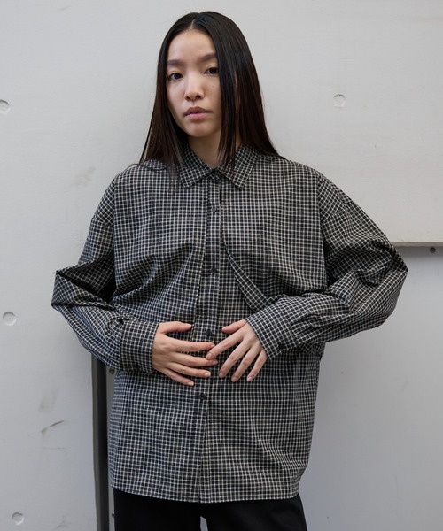 【未使用に近し】45R チェック柄長袖ブラウス サイズフリー 2025年最新】45Rチェックブラウスの人気アイテム - メルカリ