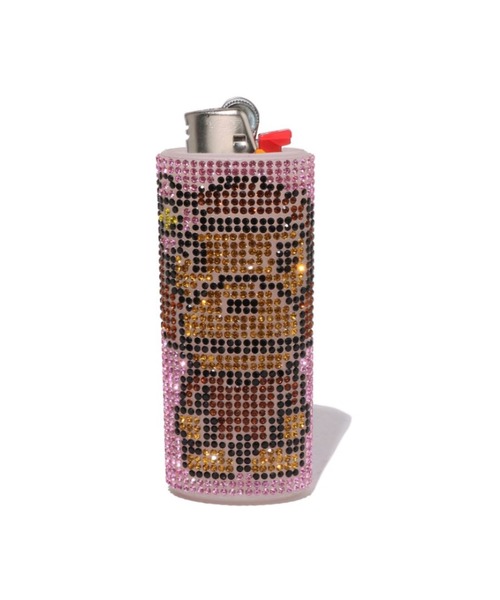 A BATHING APE(アベイシングエイプ)の「BABY MILO BEADS LIGHTER CASE(アッシュトレイ/ライター・メンズ・クリア/ピンク・FREE)」の7枚目の写真