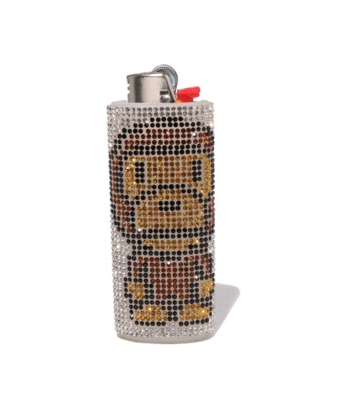 A BATHING APE(アベイシングエイプ)の「BABY MILO BEADS LIGHTER CASE(アッシュトレイ/ライター・メンズ・クリア/ピンク・FREE)」の8枚目の写真