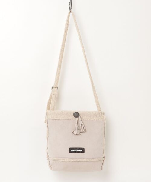 Minnetonka（ミネトンカ）の「MINNETONKA ミネトンカ ショルダーバッグ（ショルダーバッグ・レディース・チャコール/ブラウン/アイボリー・FREE）」の2枚目の写真