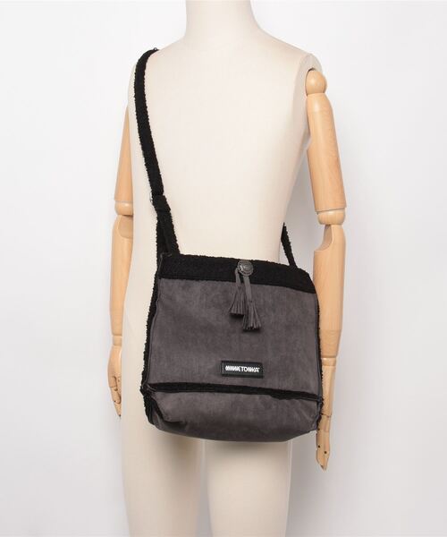 Minnetonka（ミネトンカ）の「MINNETONKA ミネトンカ ショルダーバッグ（ショルダーバッグ・レディース・チャコール/ブラウン/アイボリー・FREE）」の7枚目の写真