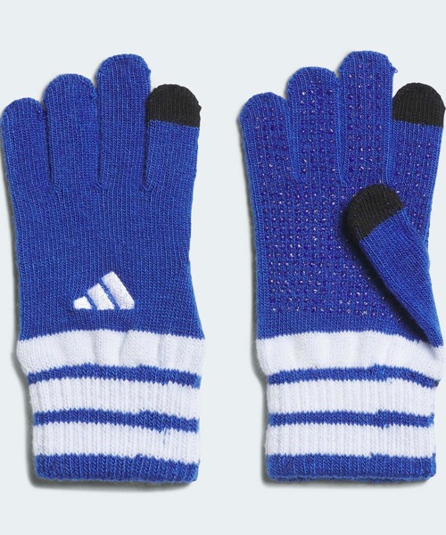 adidas(アディダス)の「キッズ ニット グローブ / アディダス adidas(手袋・キッズ・ブラック/ブルー/レッド・X-SMALL/XX-SMALL)」の2枚目の写真