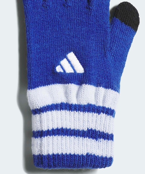 adidas(アディダス)の「キッズ ニット グローブ / アディダス adidas(手袋・キッズ・ブラック/ブルー/レッド・X-SMALL/XX-SMALL)」の6枚目の写真